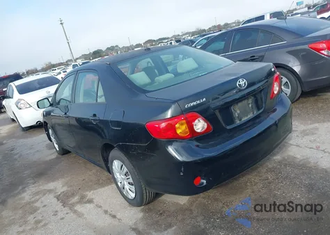 2009 Toyota Corolla Base из США, поврежденный, VIN JTDBL40E099087779
